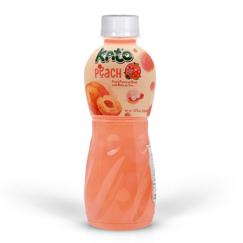 KATO Peach Flavored Drink with nata de coco